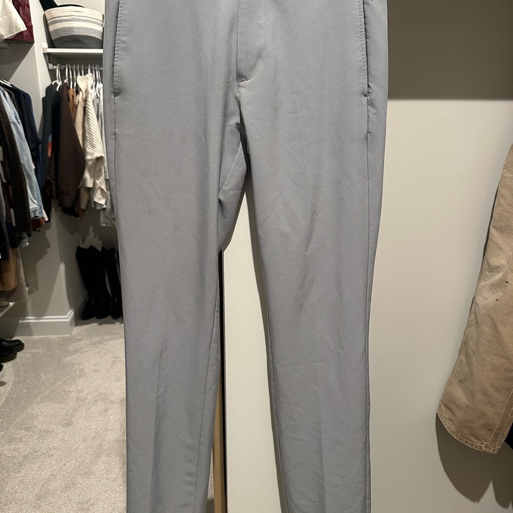 Adidas Light Gray Chinos for Men